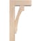 Ekena Millwork Imperial Block Smooth Bracket w/ Offset Brace, Douglas Fir, 5 1/2"W x 14"D x 26"H BKT0604X14X26IMP05SDF - alternate 4